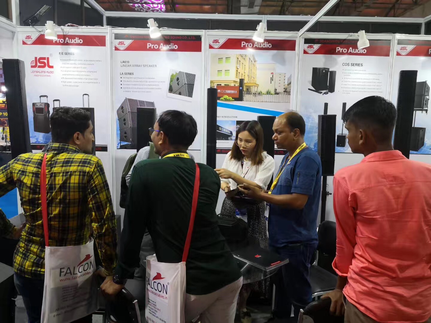 摩登7音响出席印度孟买PALM Expo India 2019