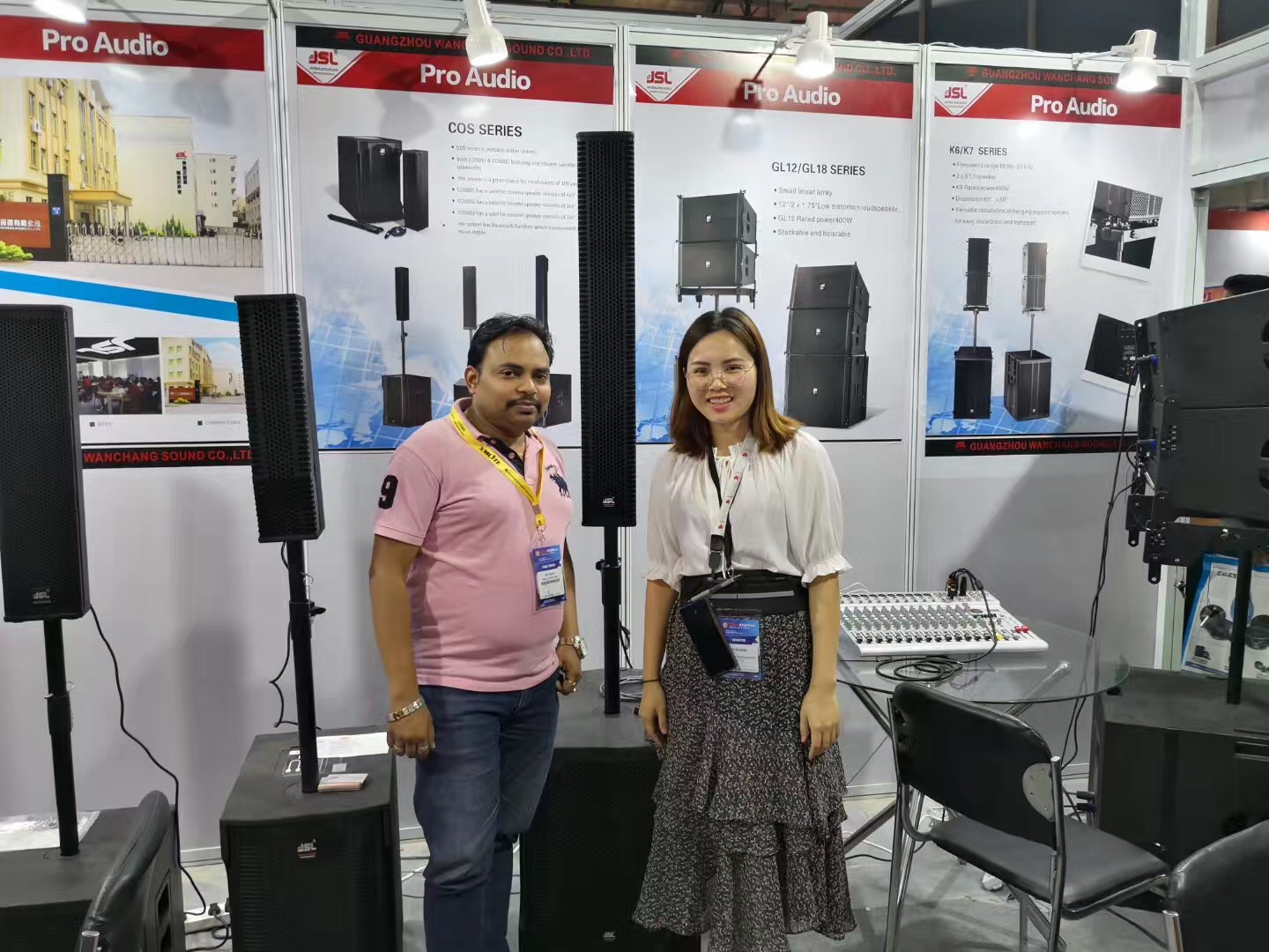 摩登7音响出席印度孟买PALM Expo India 2019
